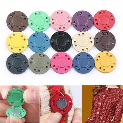 3pair Magnetic Clothing Invisible Magnet Buttons Metal Buttons Magnet Buttons Sewing Supplies Handmade DIY Clothing Decoration