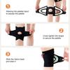 1Pcs Knee Brace for Women Man,Compression Knee Sleeve with Bilateral Stabilizers, Knee Support for Meniscus Tear, Arthritis Pain