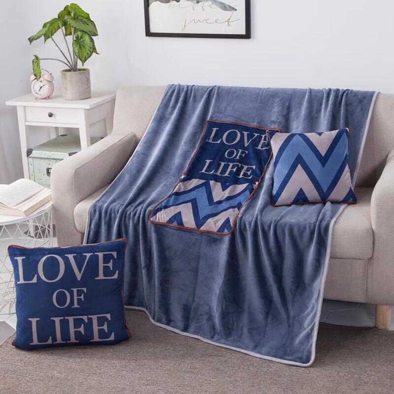 

Homeshine Multi-functional Zippered Pillow Blanket