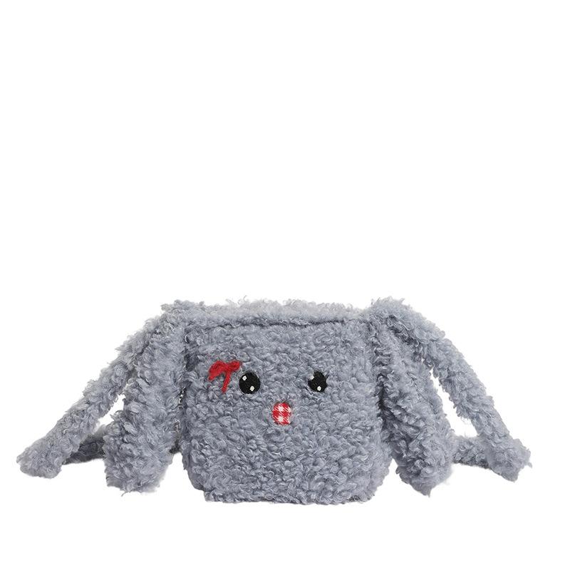 2025 New Autumn and Winter Cute Cartoon Niche Design Hair Bag Women's Large-capacity Versatile Casual Shoulder Messenger Bag