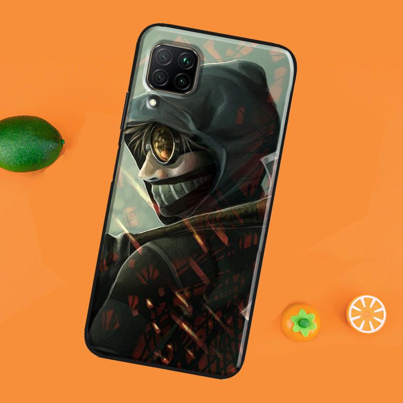 Creepypasta Ticci Toby x leser Deksel For Huawei P30 Pro P20 P40 Mate 20 Lite P Smart 2021 2019 Nova 5T Honor 50 10i 9X 8X