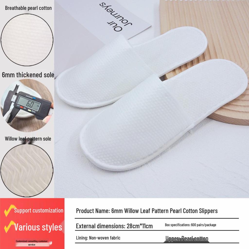 Thickened Non-Slip Napped Cloth Slippers for Men and Women: Perfect for Home, Hotel, and Indoor Use