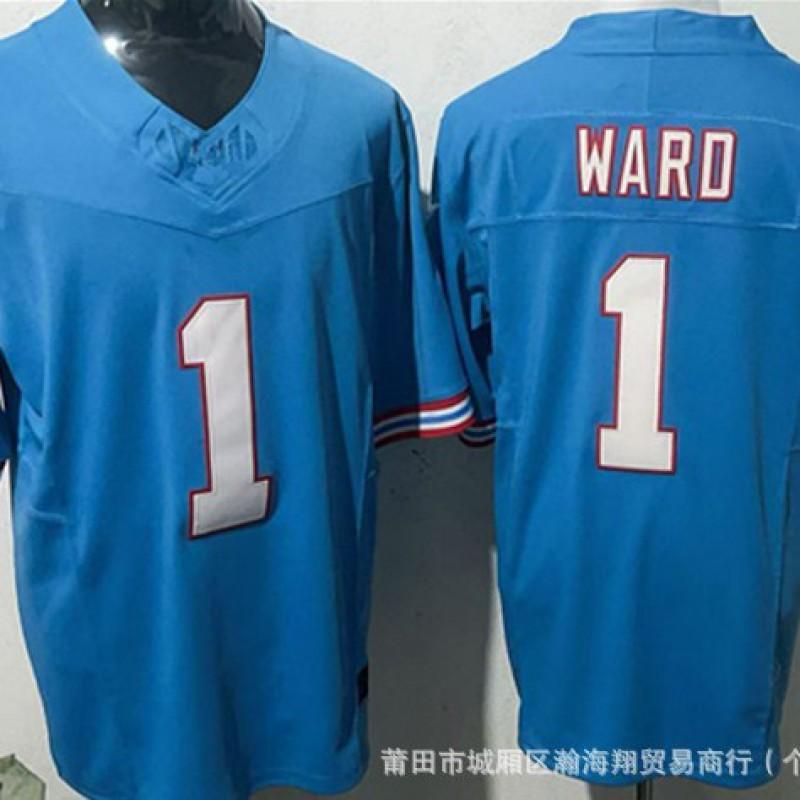 3rd Gen Titans Team Football Jersey Embroidered American Game Uniform All Genders