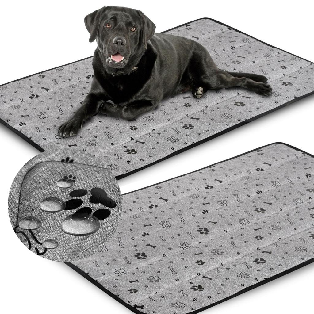 Hundsäng MATTA 100x70 cm Vattentät, 3 MÖNSTER 2 STORLEKAR 100x70, 120x80