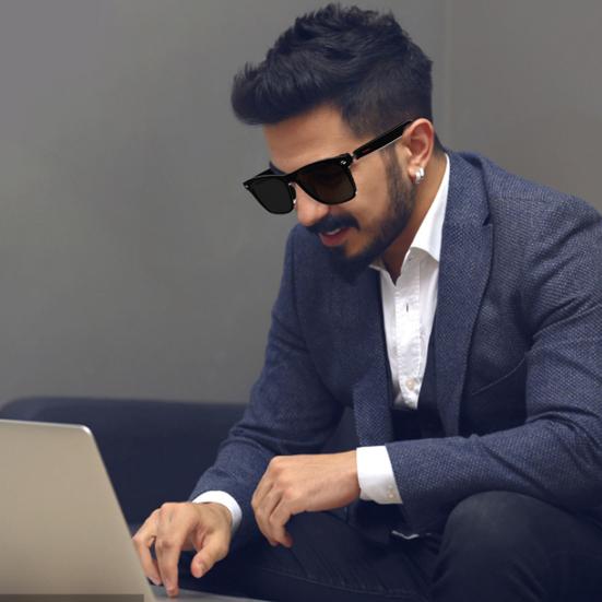 Chytré brýle Otevřené ucho Zvuk Mikrofon Reproduktor Hlasový asistent Hands-free hovory Potlačení hluku Muži Ženy Kompatibilní s Bluetooth Audio Kamera Brýle