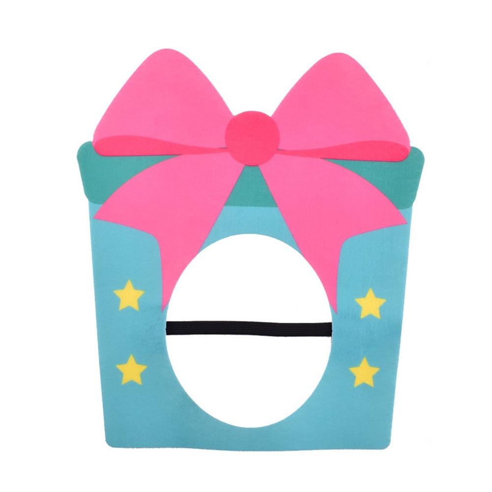 Multicolor Party Photo Props Felt Headgear Hat Funny Cake Hat Party Cap  Gift