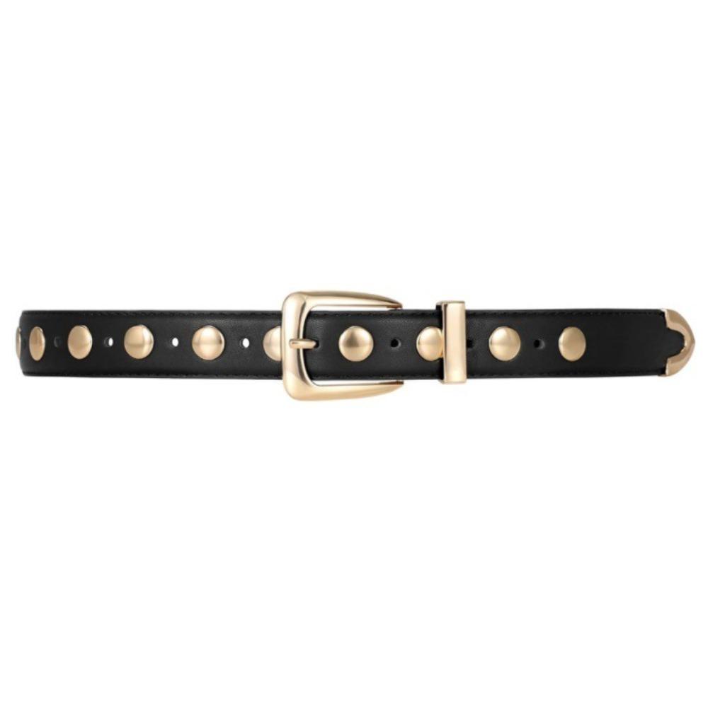 Vintage Punk Rivet Belts Versatile Jeans Belt Fashion Pin Buckle Belt