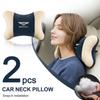 Car Headrest Neck Pillow Seat Belt Shoulder Pad Accessories For Bentley Continental GT MULLINER Bentayga Flying Hurtling Spur WT6