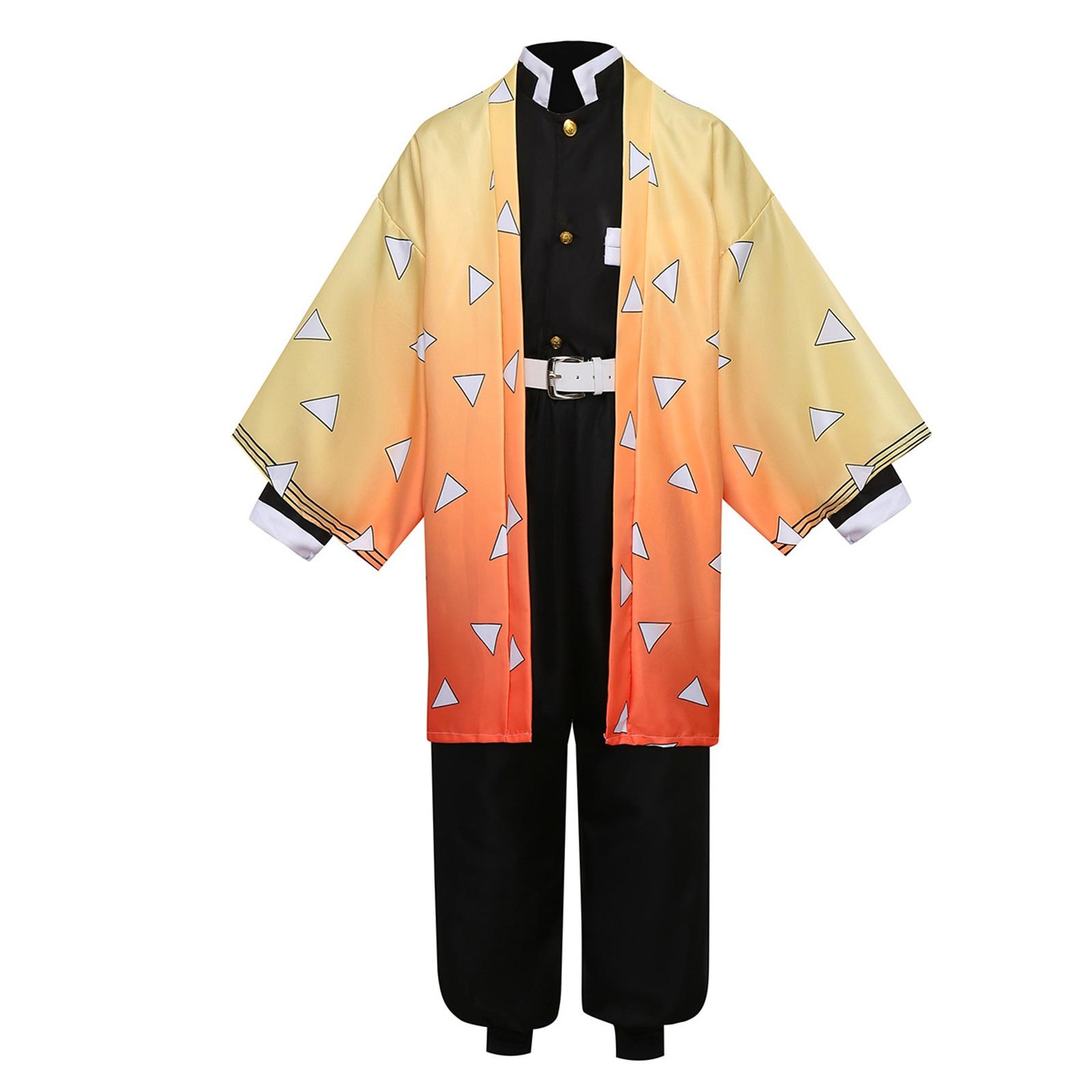 

Cosplay Costume Kimono For Kids Robe Anime Costume Kimono Outfit 150 жёлтый