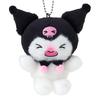 Sanrio Mascot Holder Original My Melody Kuromi Polyester and Ages 6 and 415341 "Crying" (Netflix Anime & Kuromi) Steel, Up,