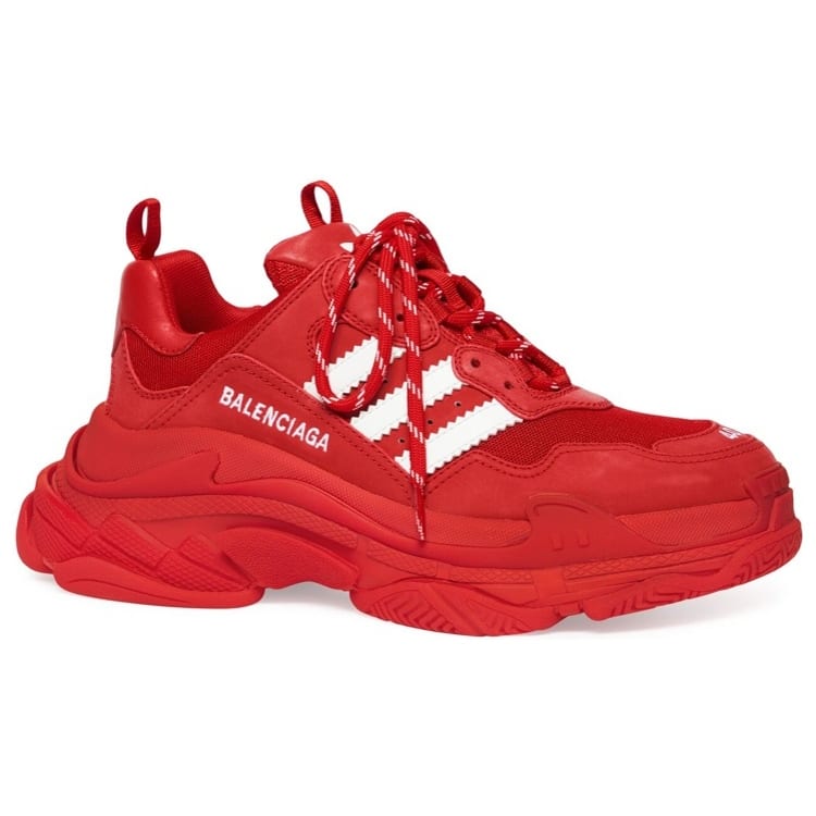 Balenciaga Triple S X Adidas 'Kırmızı' 712821W2ZB26090