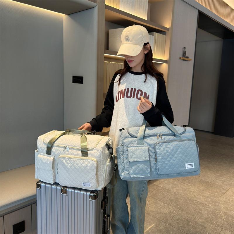 Set tie rod portable travel bag dry and wet separation multifunctional luggage storage bag portable maternity bag fitness bag