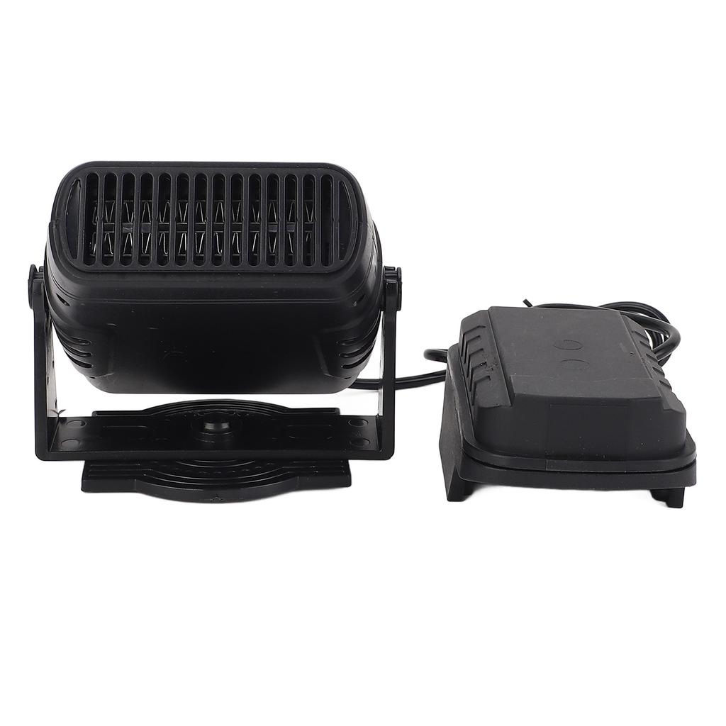 Battery Powered Heater Fast Heating Low Noise Electric Small Space Heater 2xUSB Compact 2 Temperatures for Dorm Home Car