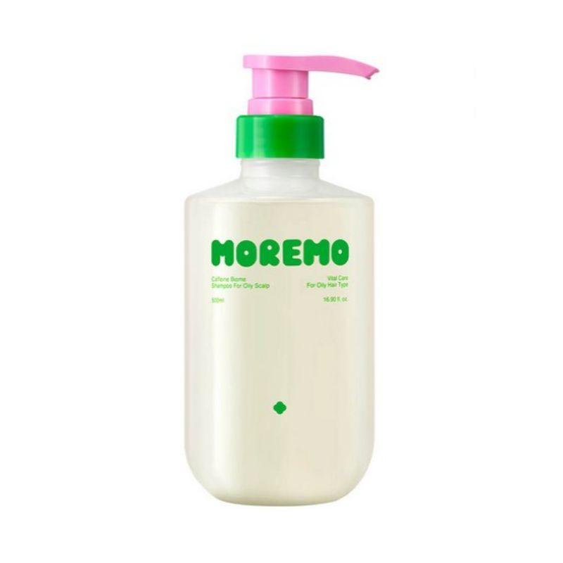 moremo Caffeine Biome Shampoo for Oily Scalp Deep Cleansing Scalp Care Shampoo 500ml