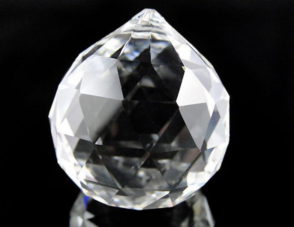 Handmade Sun Catcher Parts 40mm 10 Pieces Crystal Glass Ball Set 10 (40mm Pieces)