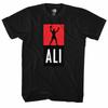 Muhammad Ali GOAT Heavyweight Boxing Champ Silhouette Men's T Shirt