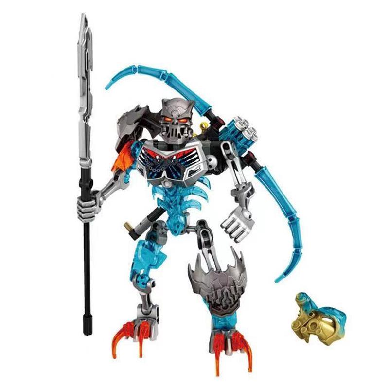 Bionicle Warriors Coleção de Figuras de Ação Caveira Blocos de Montar Máscara Mestre da Besta da Tempestade Umarak Uxar Tijolos de Anime Brinquedo Presentes para Crianças