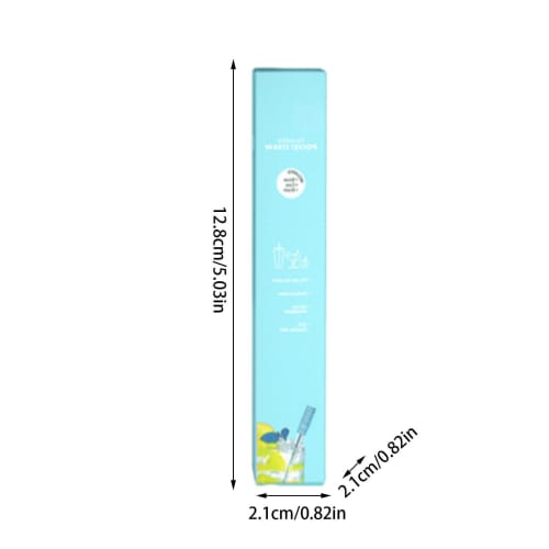 Collapsible Stainless Steel Straw, Reusable Metal Straw, Vista Metal Collapsible Straw | Telescoping Travel Straw with Cleaning Brush for Picnics, Out