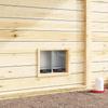 Hühner-Nistkasten 2 Fächer Wandmontage Verzinkter Stahl