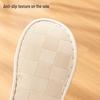 Women's Cotton Linen Non-Slip Home Slippers - All-Season Indoor/Outdoor Use