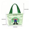 Canvas-Tasche Koreanischer Stil Kleine Taschen Damen-Handtasche Mini-Hand-Snack-Tasche Lunchtasche