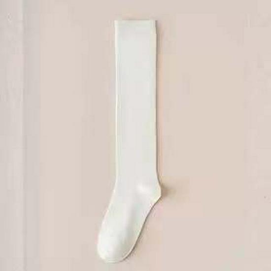 

Хлопковые черно-белые носки в японском стиле для школьной формы JK: Стили до середины и выше колена для осени и зимы One Size белый