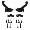 Sturdy Aluminum Handrail Brackets for Various Stairway Applications
