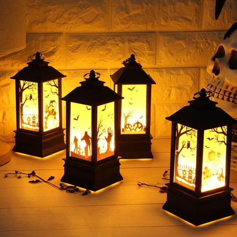 Hottest Led Halloween Light Party Bar Hanging Lamp Lantern Home Gifts Decor