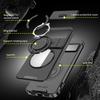 Google Pixel 7 Pro/8A 360° Rotating Ring Stand Phone Case with Window Lens
