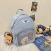 Schooltas Japanse stijl INS mini transparante kinder kleine tas, zoete niche meisjesachtige reis- en winkel kleine rugzak voor vrouwen