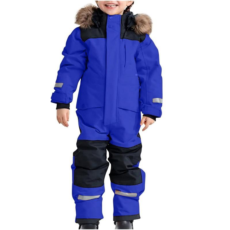Kids Winter Ski Suit One-Piece Outdoor