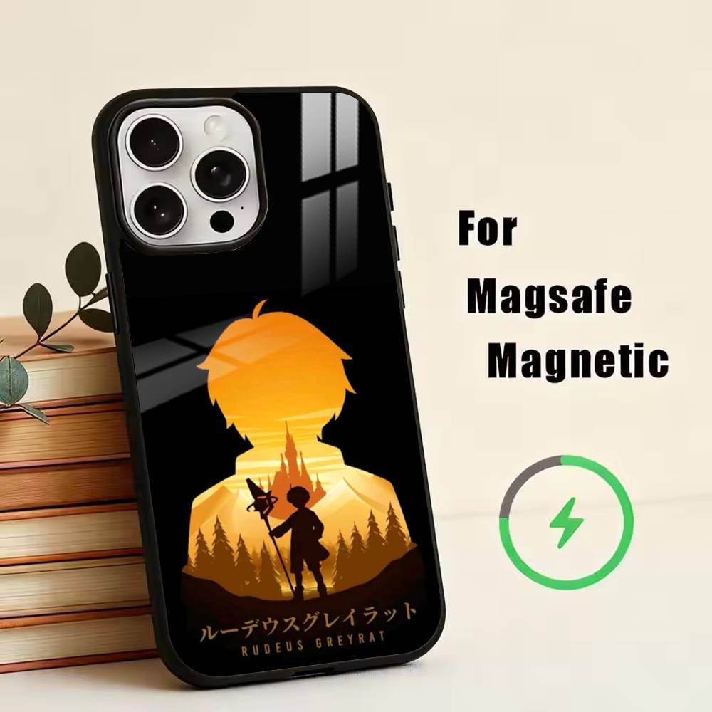 Mushoku Tensei-RG-RM  Phone Case For iPhone17,16,15,14,13,12,11 Plus,Pro Magnetic with Magsafe Wireless Charging