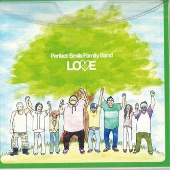 

CD PERFECT SMILE FAMILY BAND - Love NSCR0004 NESSCO Japan Obi Japanese Pop/Rock Used