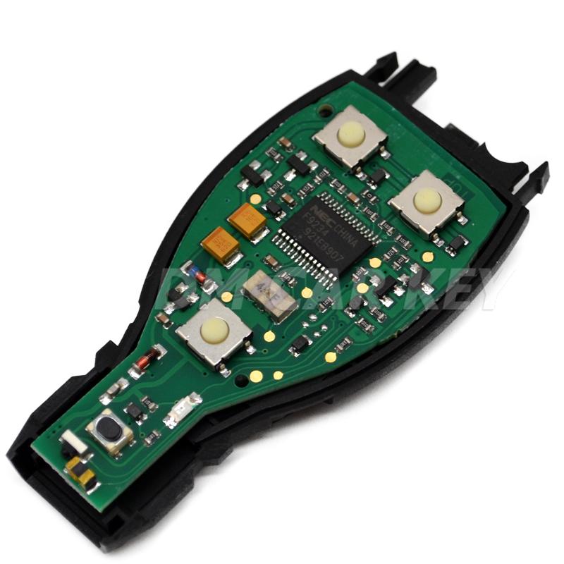 Smart Car Key Fob 3/4buttons 315/434Mhz BGA NEC for For Mercedes Benz 2000+ No-keyless Remote Card DIY Fob Control