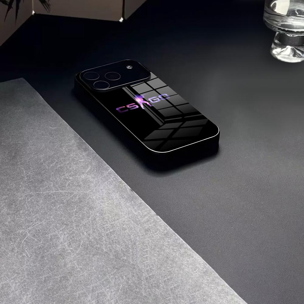 

Ігровий чохол CSGO Матовий Printstream для телефону Загартоване скло Для IPhone 17 15 16 14 12 13 11 Pro XS Max Plus Mini iPhone 16 Pro