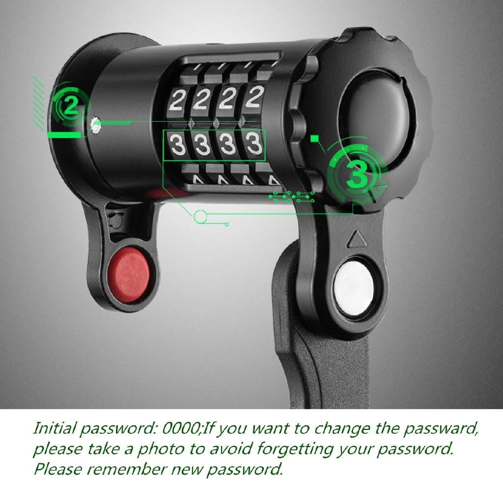 New 20 Sections 12 Level Portable Folding Bike Lock Digit Code Or Key Safety Chain Lock Hamburg-Lock Bicycle AntiTheft Locks Mount Bracket Bike Chain