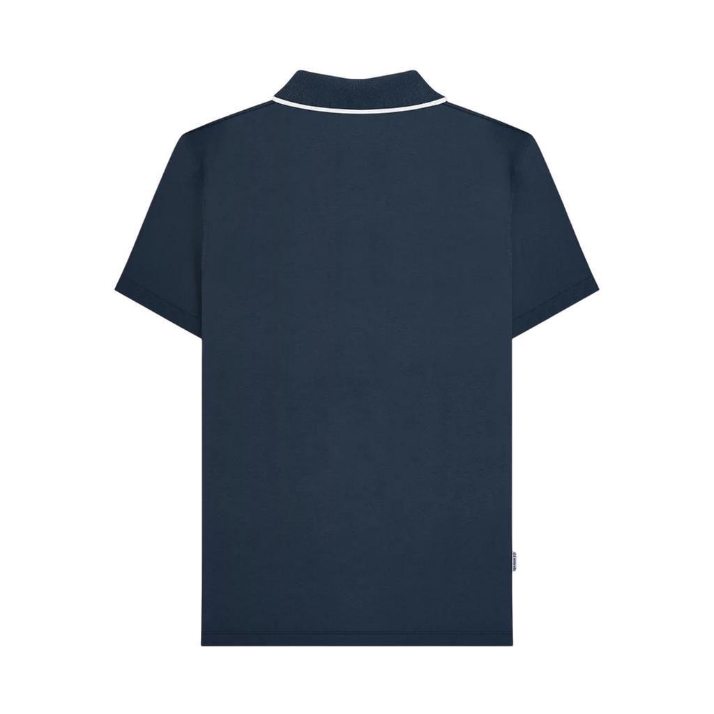 Lambretta Mens Gingham Polo Shirt