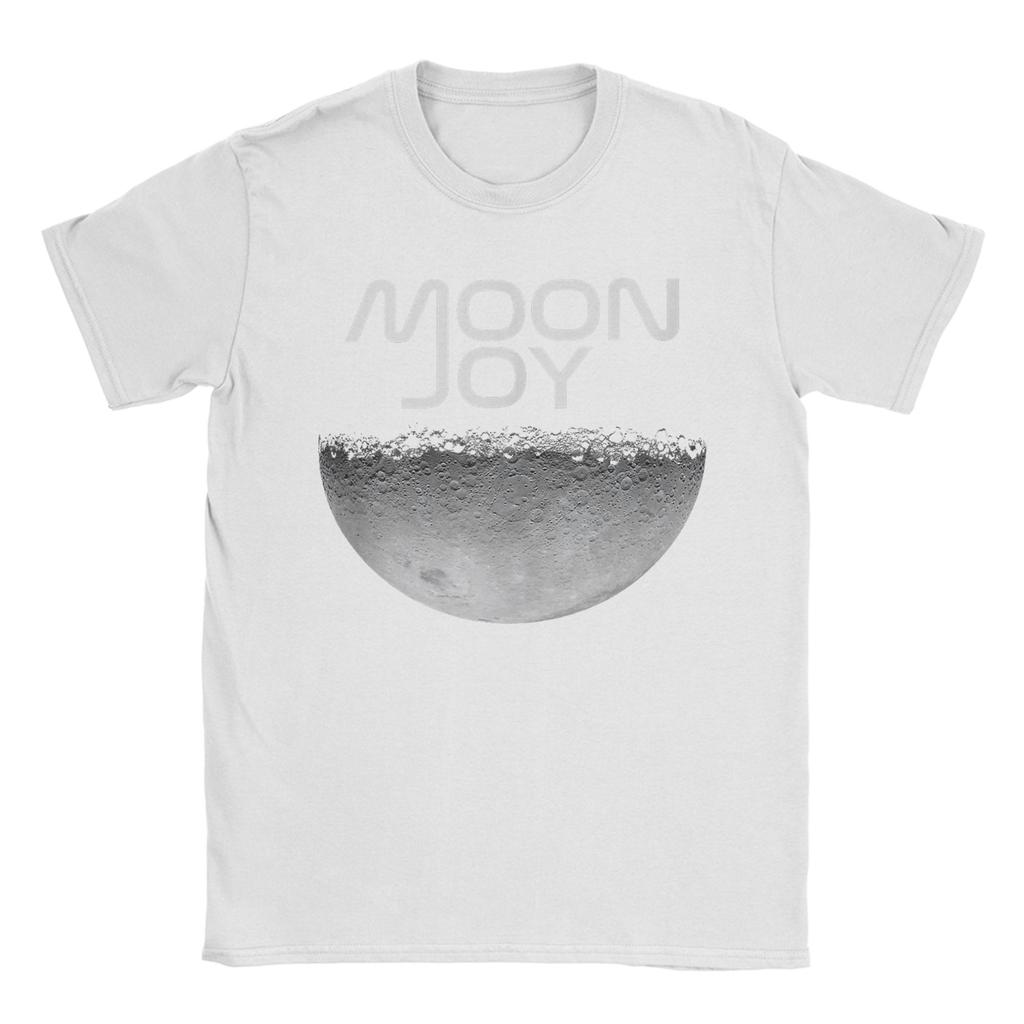 Vintage Moon Joy Space Lover Artemis TShirts Unisex Crew Neck Cotton T Shirts Short Sleeve Tees Gift Tops