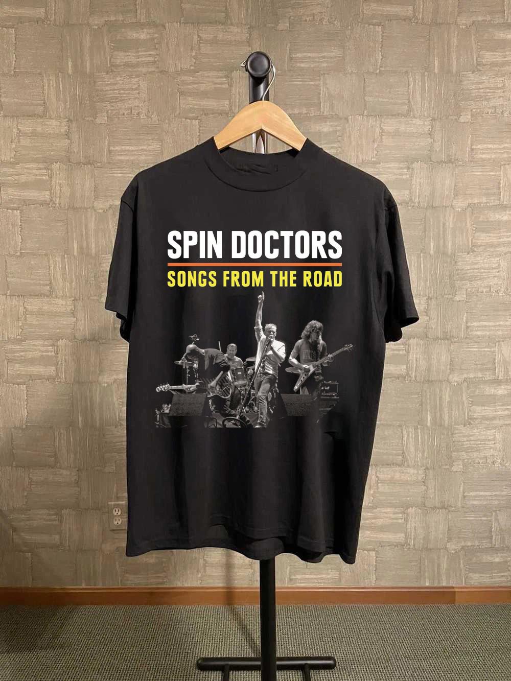 Spin Doctors - Songs from the Road Black Cotton Shirt S-5XL L559 XXL