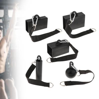 Grip Strengthener with Carabiner Rock Climbing Training Pinch Block Grip Training for Pull Up Bar Cable Machine Accessories