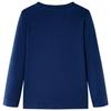 Kids' Long-sleeved T-shirt Navy Blue 92/104/116/128/140