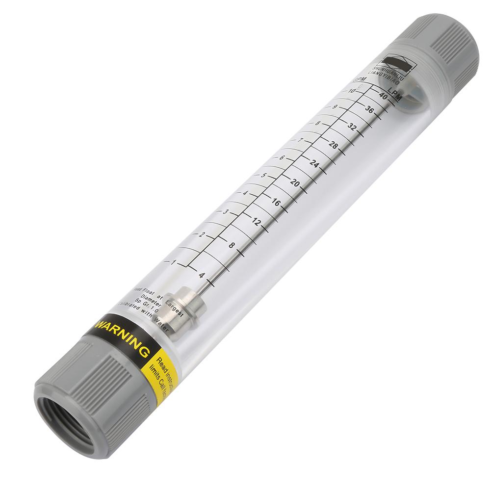LZM-25G Acrylic   Tube Type Liquid  meter   Meter for Water Female G1in(1-10GPM)