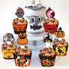 Halloween Cake Wraps & Toppers: Party Supplies & Decorations Set