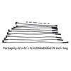 8mm Spark Plug Wires HT Leads Accessories Ignition Parts for Discovery 3.5 V8 Replace Parts Black Sturdy Attachment