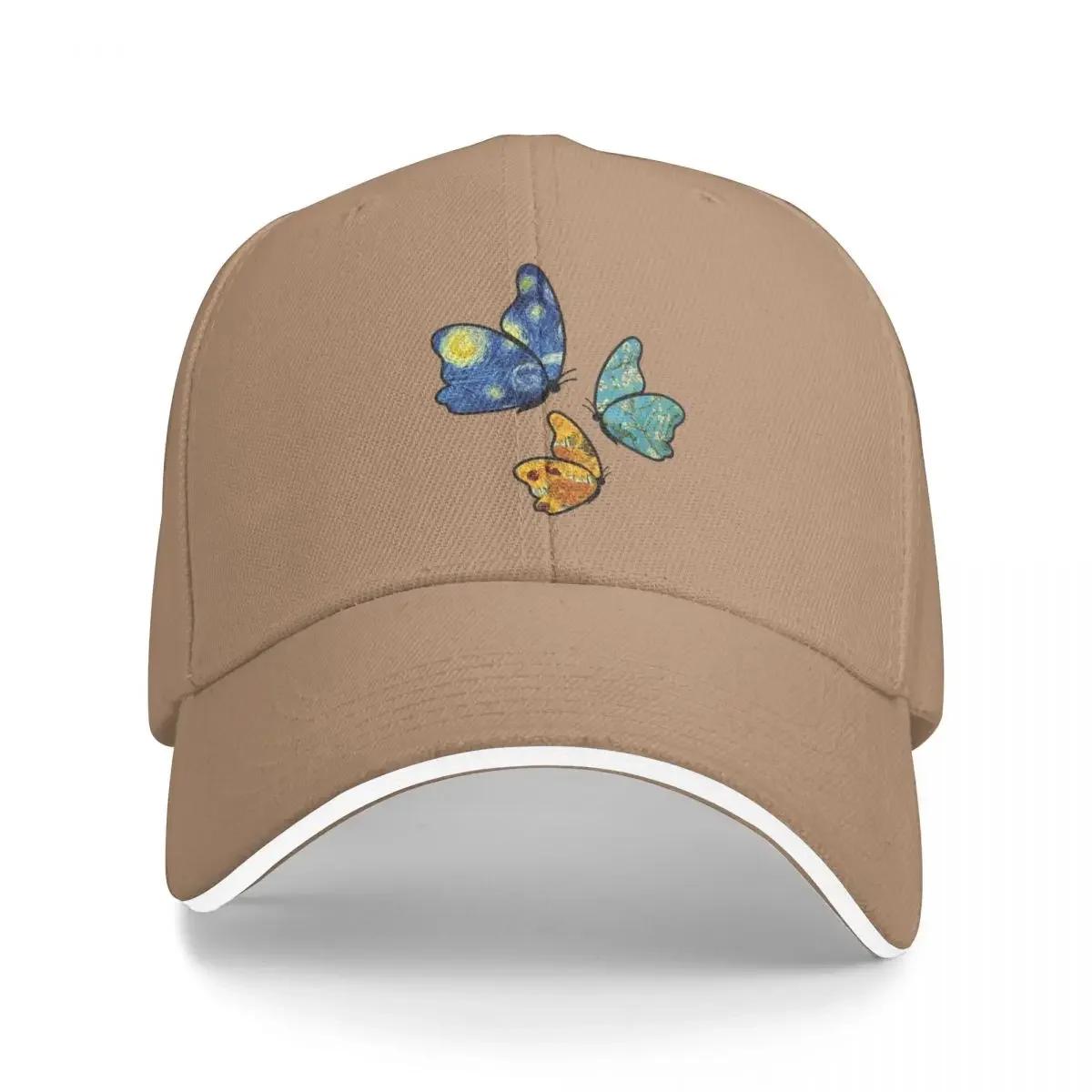 Butterfly Van gogh Style Baseball Cap hard hat fun hats Boy Child Women s