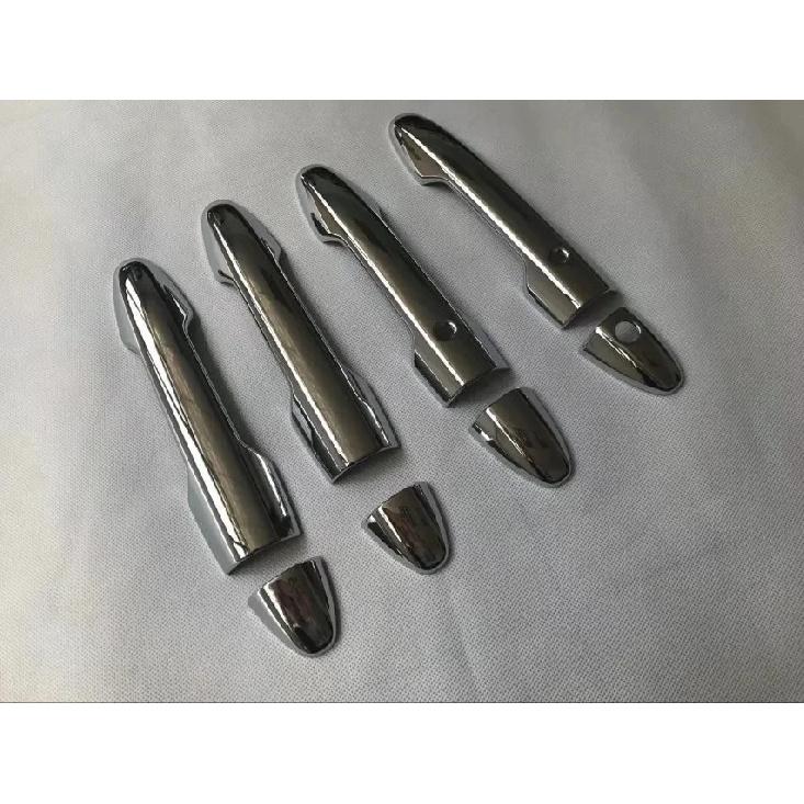 For Honda Freed 2017 2018  ABS Chrome Car Side Door Handle Cover Bowl Frame Trims Decoration Sticker Car-Styling Accessories