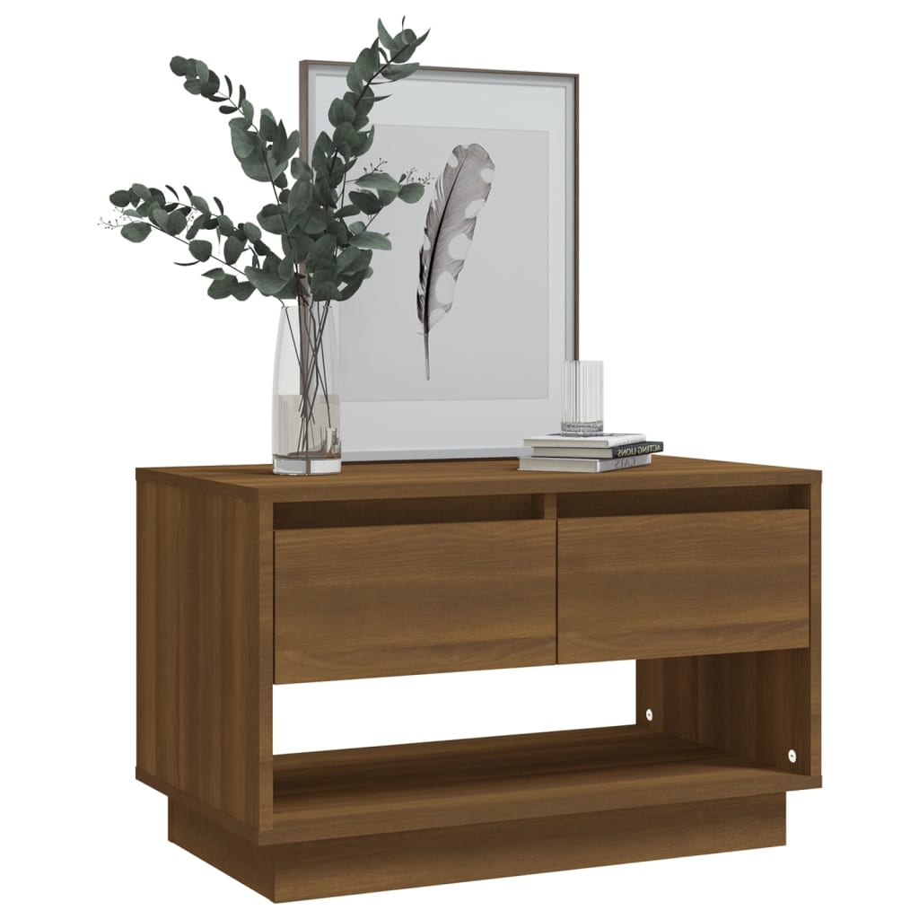 Vidaxl TV-Schrank, Brauneiche 70X41X44 Cm Material Holzwerkstoff