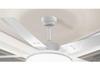 Ultra-thin Silent Ceiling Fan with Light - High Airflow for Living Room, Dining Room, Bedroom