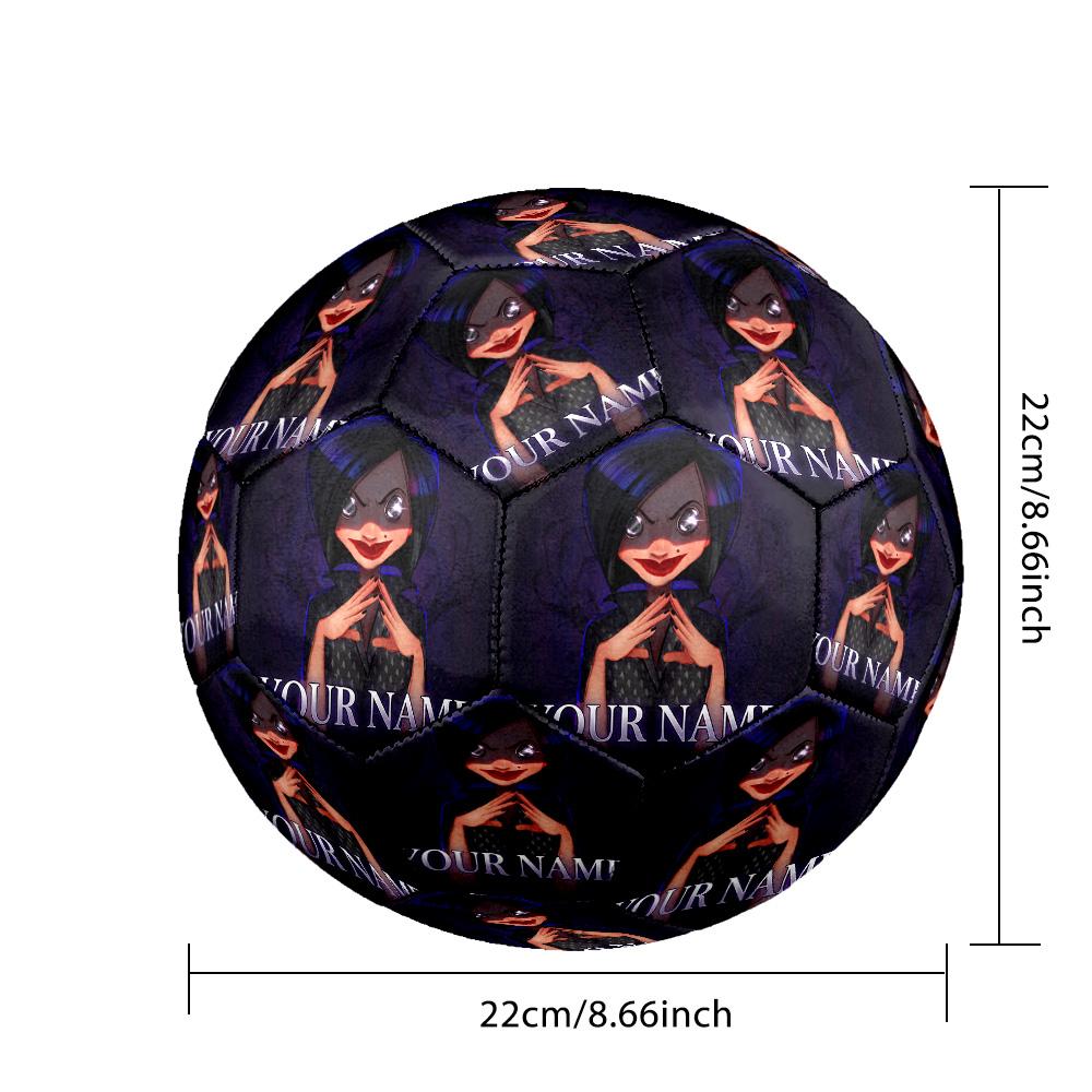 Custom Text Size 5 Soccer Ball, Standard Match Football For OutdoorCoraline Other Mother