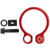 Aluminum   Alloy Bike Lock Seat Clamp with Screw Nut for Mountain Road  